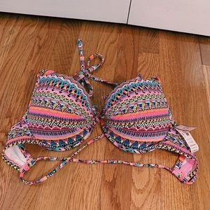 Victoria’s Secret “The Fabulous” push-up swim top